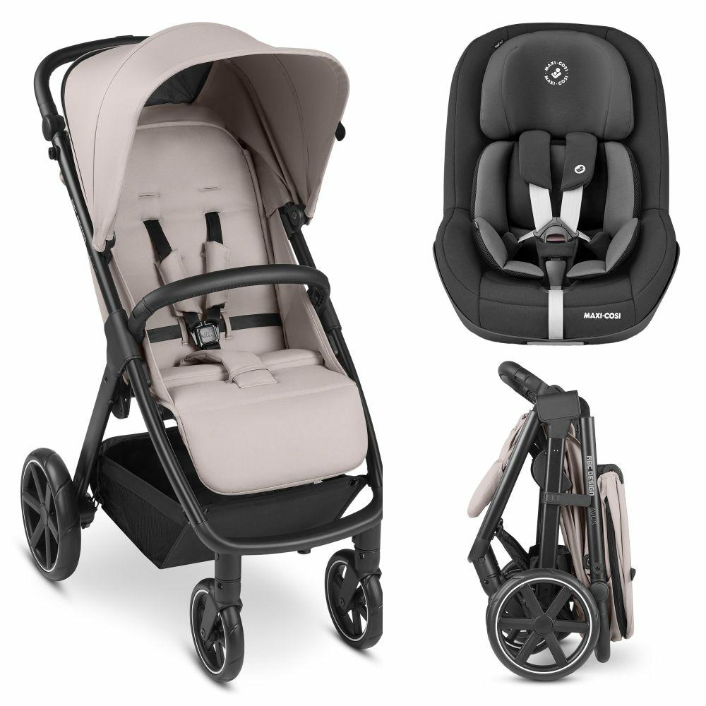 Kinderwagen |   Buggy & Sportwagen Avus Inkl. Reboarder Pearl Pro 2 – Mit Einhand-Faltung Und Höhenverstellbarem Schieber (Bis 25 Kg Belastbar) – Powder Kinderwagen Kinderwagen