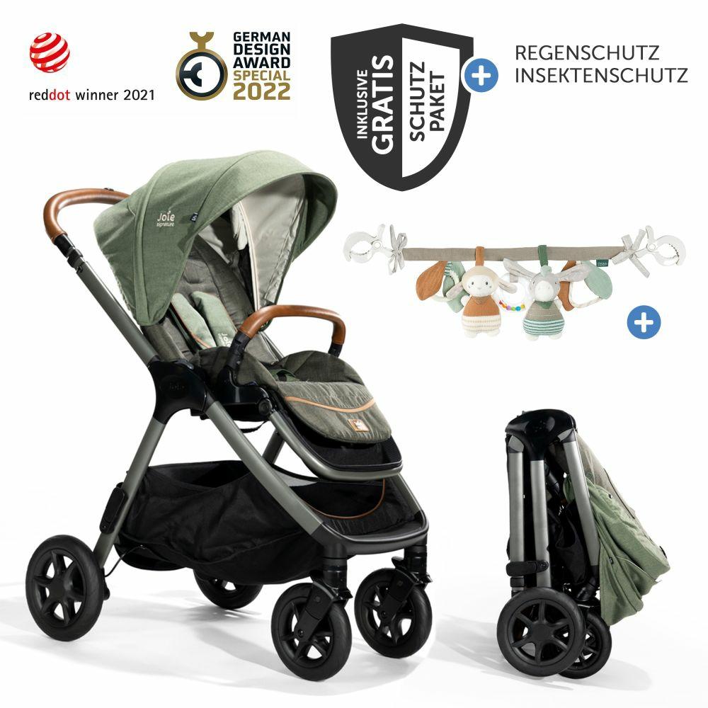 Kinderwagen |   Buggy & Sportwagen Finiti Bis 22 Kg Belastbar Mit Liegeposition, Kinderwagenkette – Teleskopschieber,Sportsitz, Adapter, Rückenpolster, Getränkehalter, Crossbody-Bag & Zubehörpaket – Signature – Pine – Kollektion 2024 Kinderwagen Kinderwagen