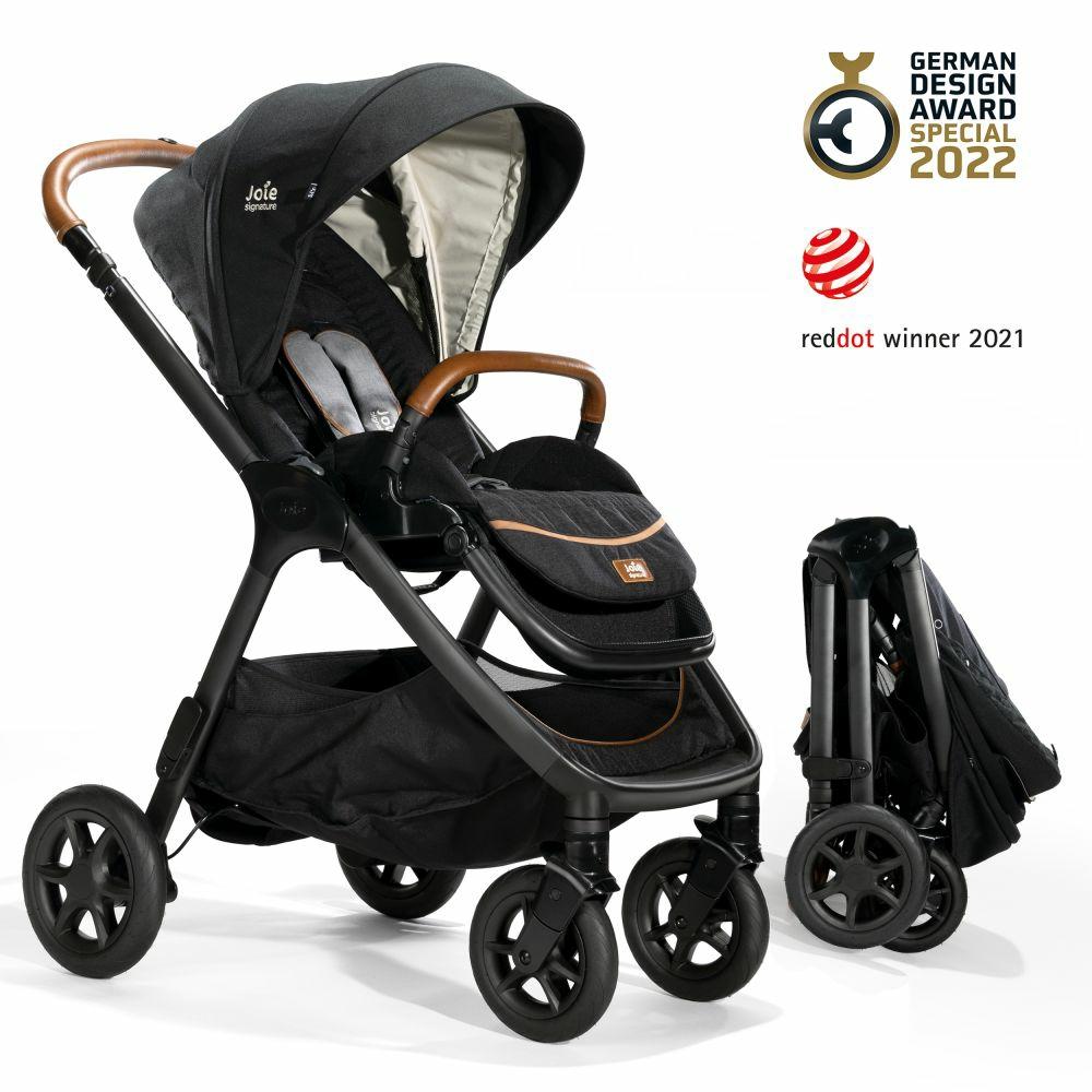 Kinderwagen |   Buggy & Sportwagen Finiti Bis 22 Kg Belastbar Mit Liegeposition, Teleskopschieber, Umsetzbarer Sportsitz Inkl. Regenschutz, Adapter, Rückenpolster, Getränkehalter & Crossbody-Bag – Signature – Eclipse – Kollektion 2024 Kinderwagen Kinderwagen