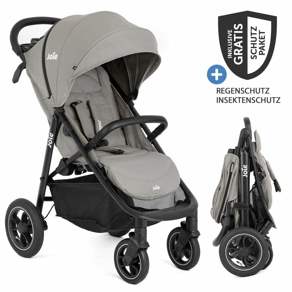 Kinderwagen |   Buggy & Sportwagen Litetrax Pro Air Bis 22 Kg Belastbar Mit Luftreifen, Schieber-Ablagefach Inkl. Insektenschutz & Regenschutz – Pebble – Kollektion 2024 Kinderwagen Kinderwagen