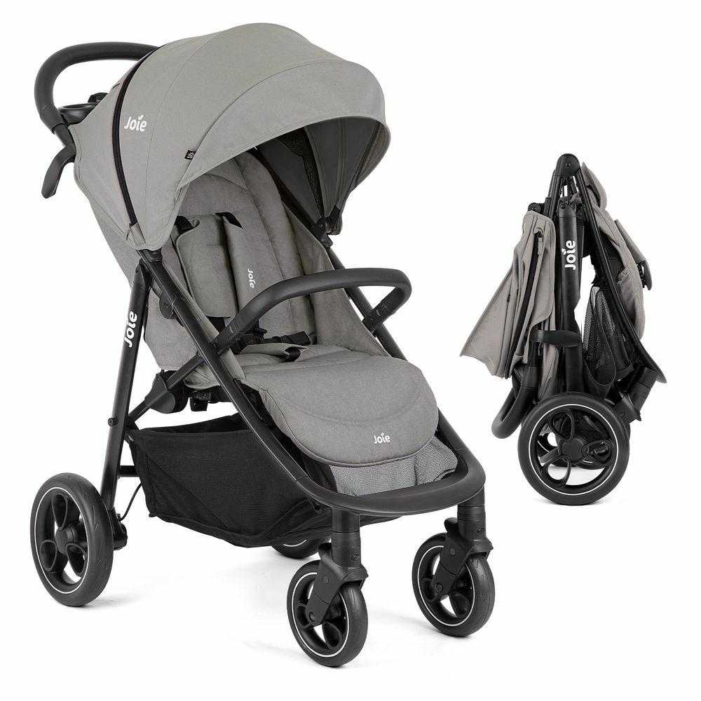 Kinderwagen |   Buggy & Sportwagen Litetrax Pro Bis 22 Kg Belastbar Mit Schieber-Ablagefach & Regenschutz – Pebble – Kollektion 2024 Kinderwagen Kinderwagen