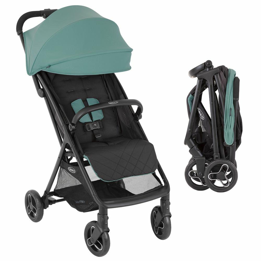 Kinderwagen |   Buggy & Sportwagen Myavo Bis 22 Kg Belastbar Nur 5,8 Kg Leicht Mit Liegefunktion & Regenschutz – Mint – Kollektion 2024 Kinderwagen Kinderwagen