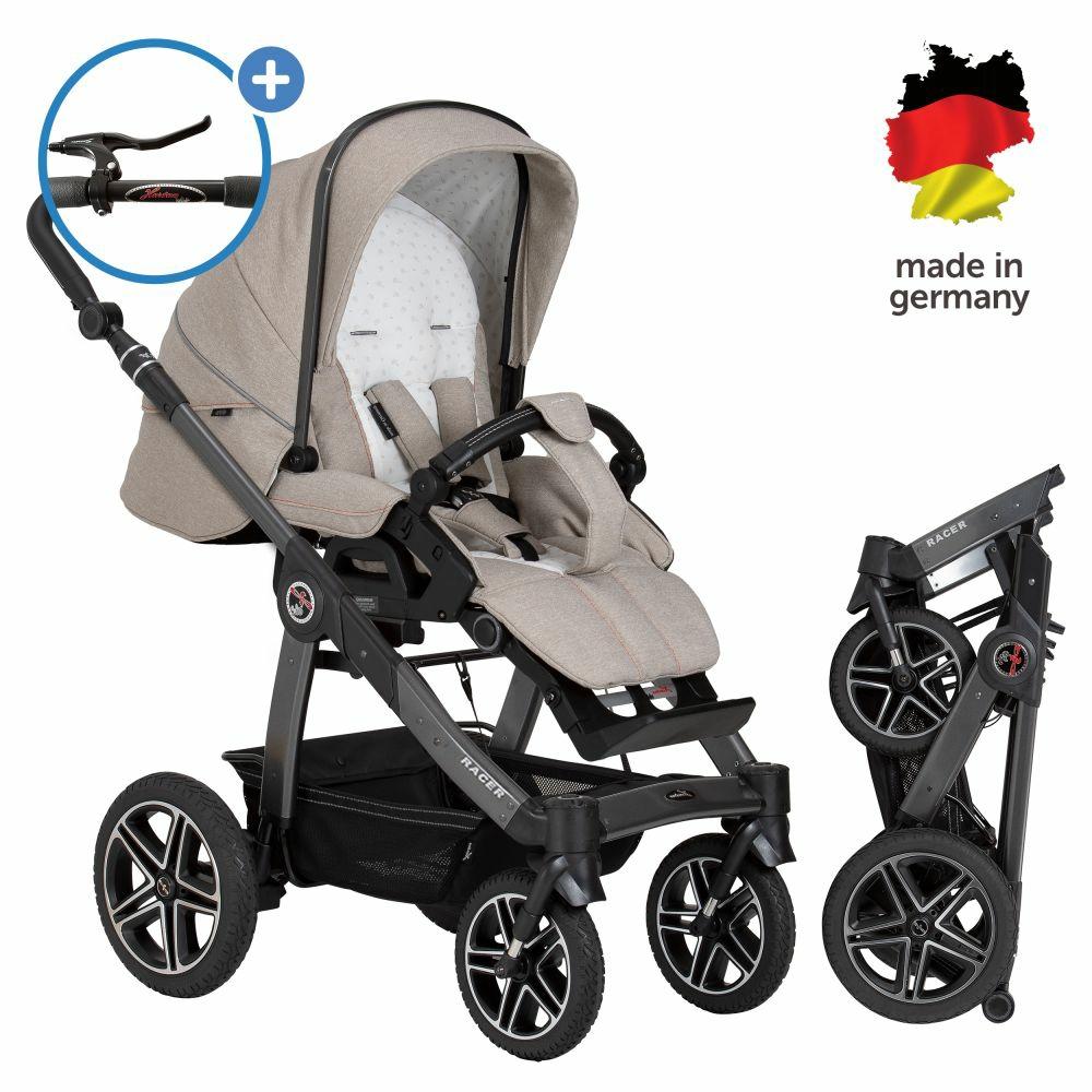 Kinderwagen |   Buggy & Sportwagen Racer Gts Bis 22 Kg Belastbar Mit Handbremse, Knickschieber Inkl. Regenschutz – Hedgehog Love – Kollektion 2024 Kinderwagen Kinderwagen