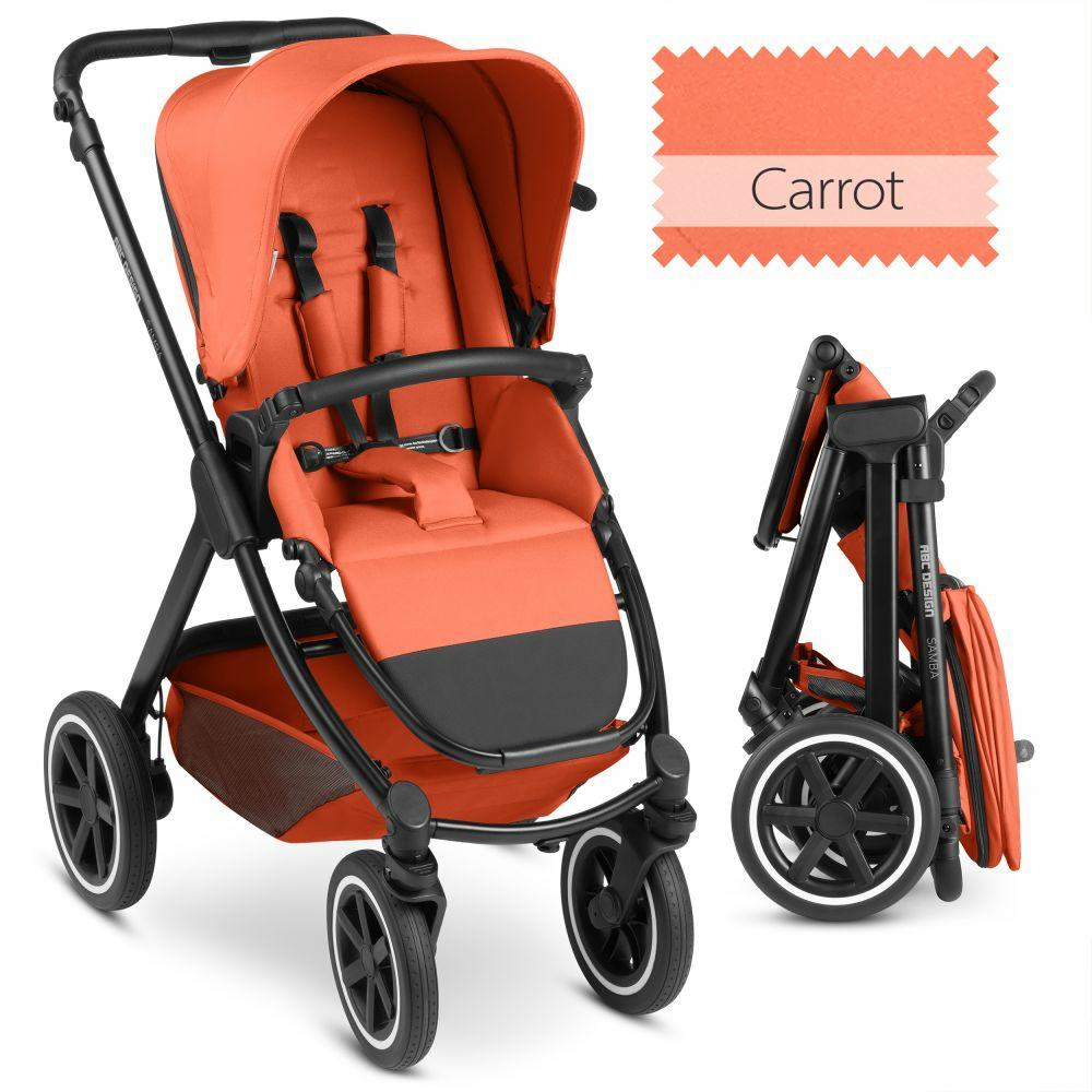 Kinderwagen |   Buggy & Sportwagen Samba Mit Sportsitz (Ab Ca. 9 Monate) – Carrot – Kollektion 2024 Kinderwagen Kinderwagen