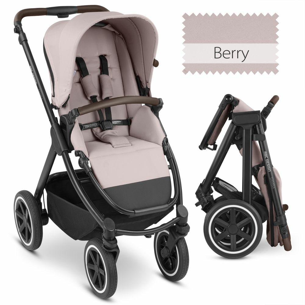 Kinderwagen |   Buggy & Sportwagen Samba Mit Sportsitz (Ab Ca. 9 Monate) – Pure Edition – Berry – Kollektion 2024 Kinderwagen Kinderwagen