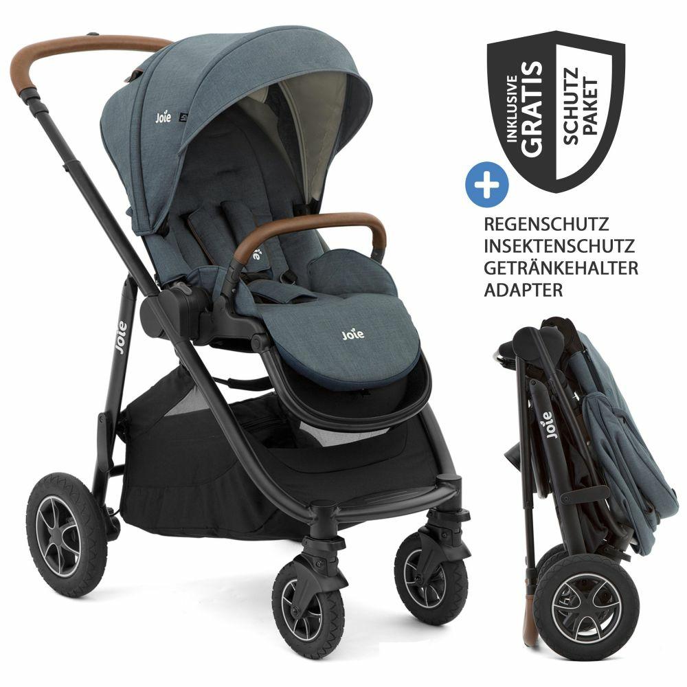 Kinderwagen |   Buggy & Sportwagen Versatrax Bis 22 Kg Belastbar – Umsetzbare Sitzeinheit, Adapter Inkl. Insektenschutz & Xxl-Zubehörpaket – Lagoon – Kollektion 2024 Kinderwagen Kinderwagen