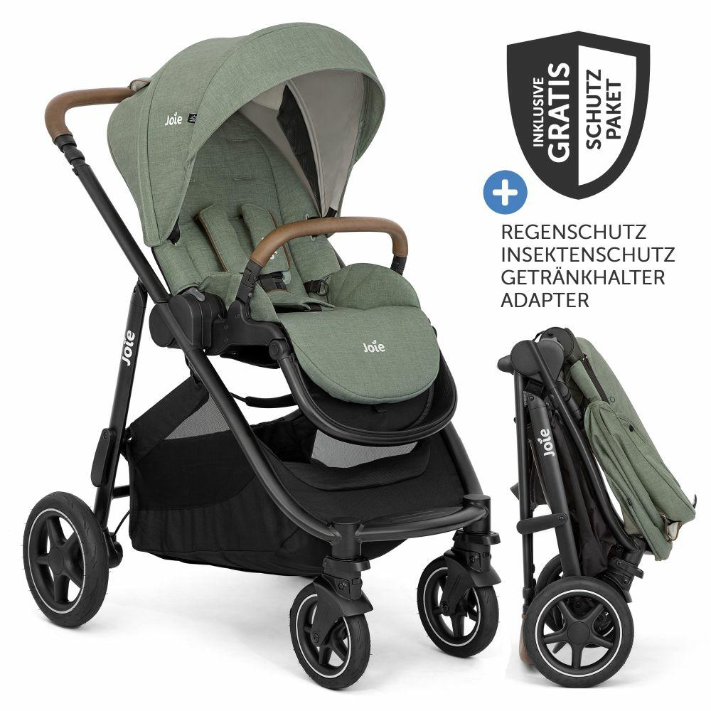 Kinderwagen |   Buggy & Sportwagen Versatrax Mit Neuem Reifen-Design – Bis 22 Kg Belastbar Mit Teleskopschieber, Umsetzbarer Sitzeinheit, Adapter, Regenschutz & Xxl-Zubehörpaket – Laurel – Kollektion 2024 Kinderwagen Kinderwagen