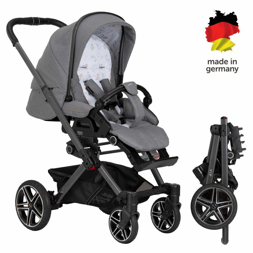 Kinderwagen |   Buggy & Sportwagen Vip Gts Bis 22 Kg Belastbar Mit Teleskopschieber Inkl. Regenschutz – Little Zoo – Kollektion 2024 Kinderwagen Kinderwagen