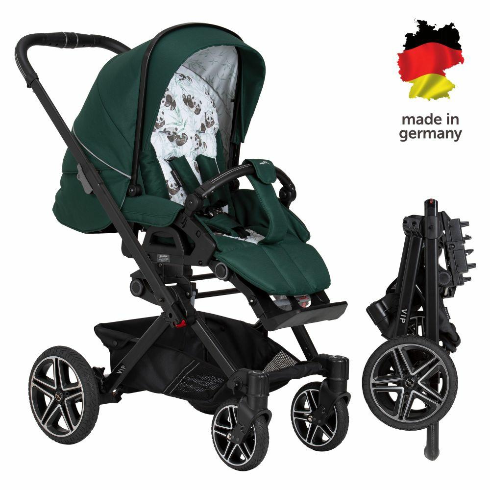 Kinderwagen |   Buggy & Sportwagen Vip Gts Bis 22 Kg Belastbar Mit Teleskopschieber Inkl. Regenschutz – Panda Family – Kollektion 2024 Kinderwagen Kinderwagen