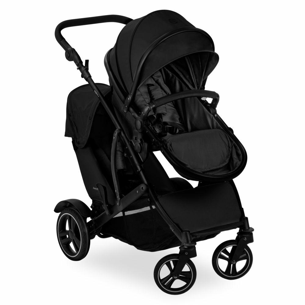 Kinderwagen |   Geschwisterwagen Duett 4 – Black Kinderwagen Kinderwagen