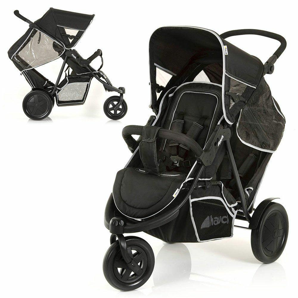 Kinderwagen |   Geschwisterwagen Freerider – Black Kinderwagen Kinderwagen