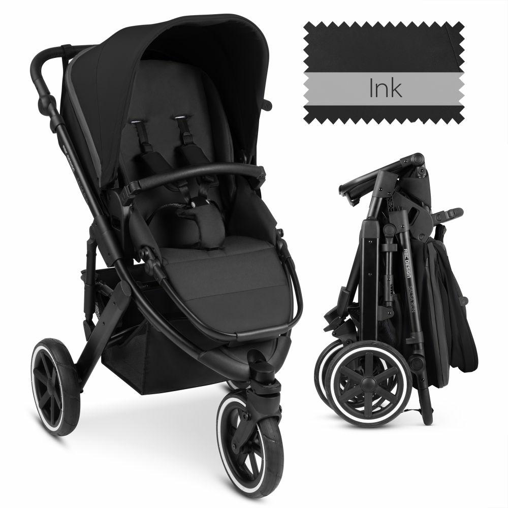 Kinderwagen |   Jogger Salsa Run – Runner Mit Sportzulassung, Luftbereifung Und Handbremse – Ink – Kollektion 2024 Kinderwagen Kinderwagen