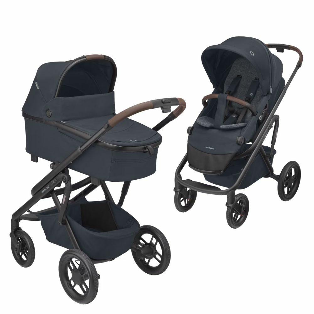 Kinderwagen |   Kombi-Kinderwagen Lila Xp Plus Inkl. Babywanne, Geräumiger Xl Korb Bis 10 Kg, Umsetzbare Sitzeinheit, Bis 22Kg – Essential Graphite – Kollektion 2024 Kinderwagen Kinderwagen