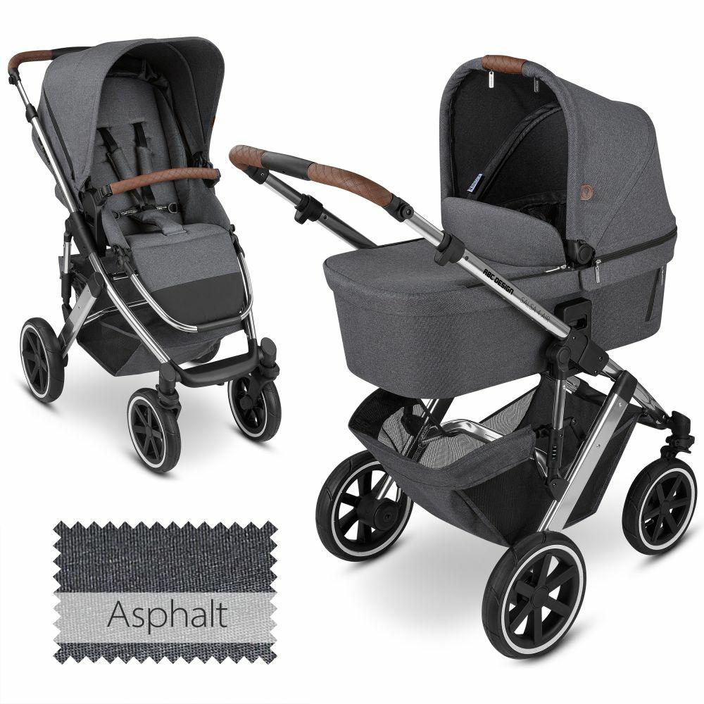 Kinderwagen |   Kombi-Kinderwagen Salsa 4 Air – Inkl. Babywanne & Sportsitz – Asphalt – Kollektion 2024 Kinderwagen Kinderwagen