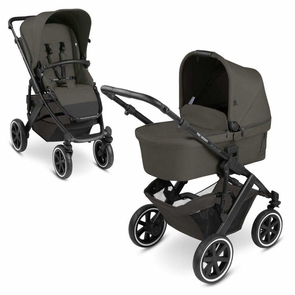 Kinderwagen |   Kombi-Kinderwagen Salsa 4 Air – Inkl. Babywanne & Sportsitz – Cloud – Kollektion 2024 Kinderwagen Kinderwagen