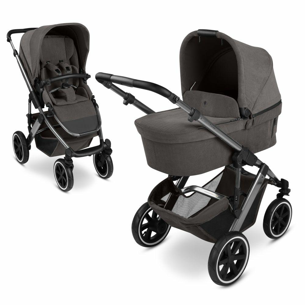 Kinderwagen |   Kombi-Kinderwagen Salsa 5 Air Inkl. Babywanne & Sportsitz – Almond – Kollektion 2025 Kinderwagen Kinderwagen