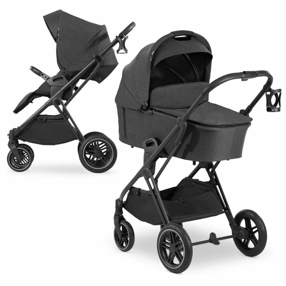 Kinderwagen |   Kombi-Kinderwagen Vision X Duoset Black (Sportwagen & Babywanne) – Melange Black Kinderwagen Kinderwagen