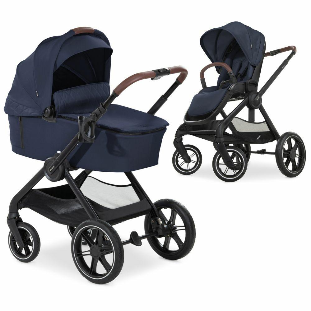 Kinderwagen |   Kombi-Kinderwagen Walk N Care Set Inkl. Babywanne, Sportsitz, Beindecke Und Getränkehalter (Bis 22Kg Belastbar) – Dark Blue Kinderwagen Kinderwagen