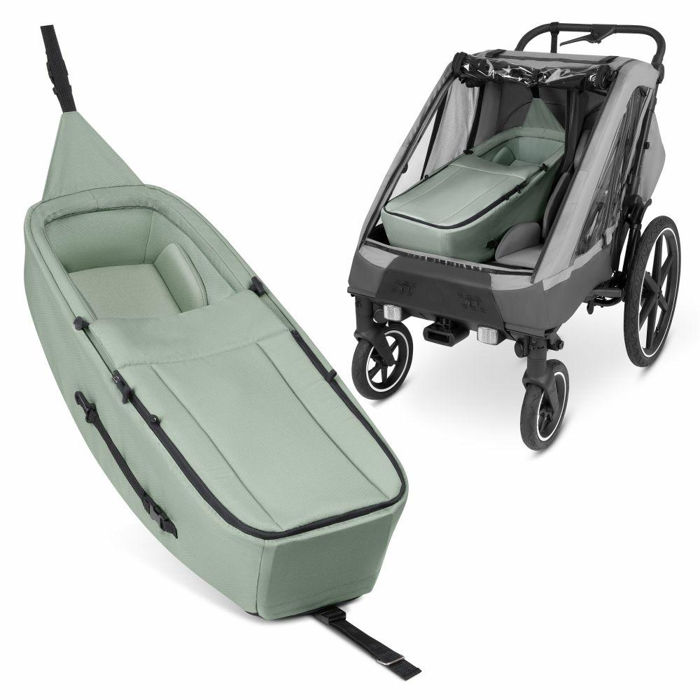 Kinderwagen |   Neugeboreneneinsatz Für Fahrradanhänger Tour – Olive – Kollektion 2024 Kinderwagen Kinderwagen