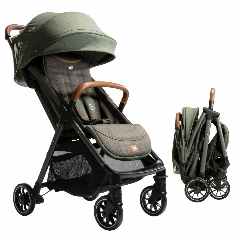 Kinderwagen |   Reisebuggy & Sportwagen Parcel Bis 22 Kg Belastbar Nur 6,9 Kg Leicht Mit Liegefunktion Inkl. Regenschutz, Adapter & Transporttasche – Signature – Pine – Kollektion 2024 Kinderwagen Kinderwagen