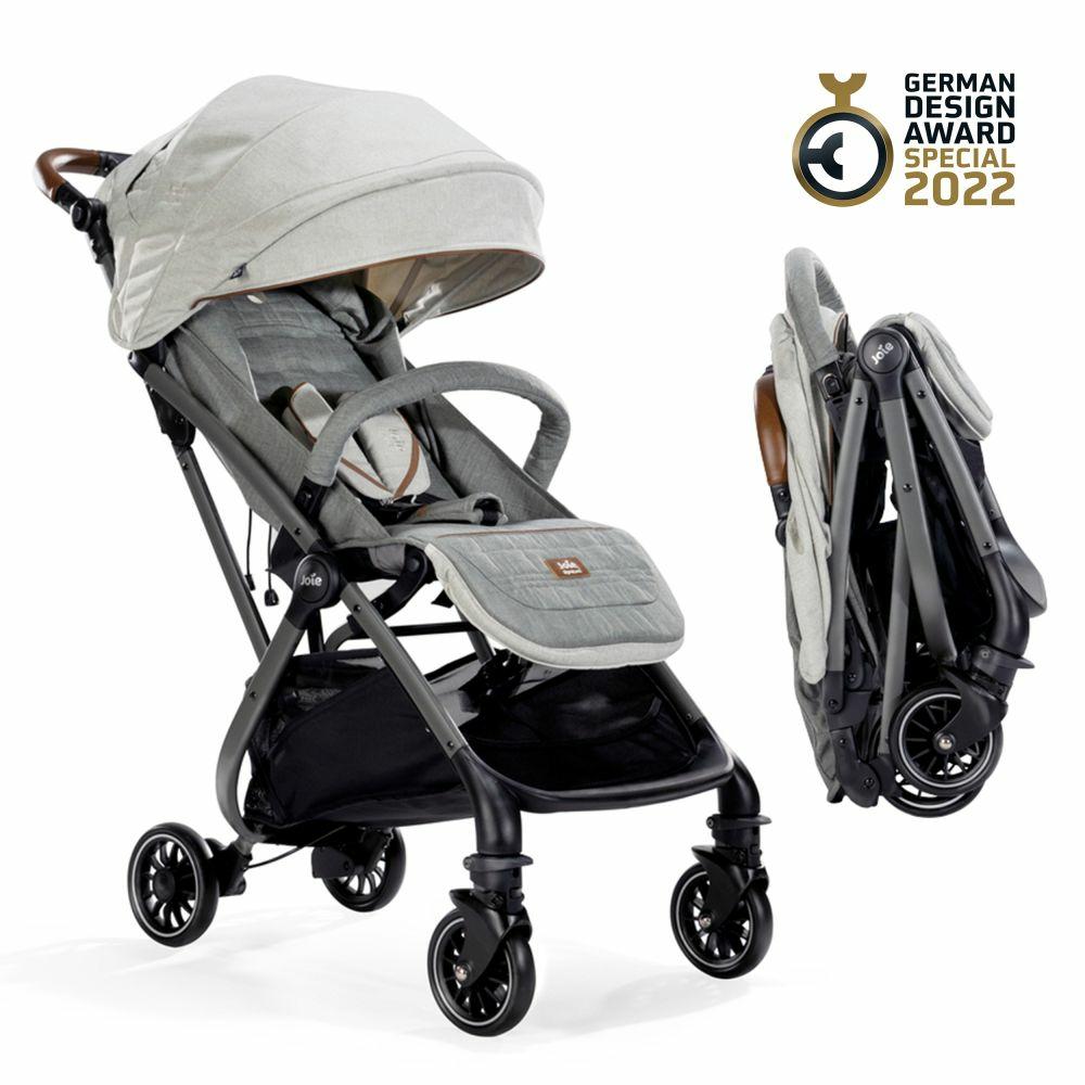 Kinderwagen |   Reisebuggy & Sportwagen Tourist Bis 15 Kg Belastbar Nur 6,6 Kg Leicht Mit Liegefunktion Inkl. Regenschutz, Adapter, Tragegurt & Tragetasche – Signature – Oyster – Kollektion 2024 Kinderwagen Kinderwagen