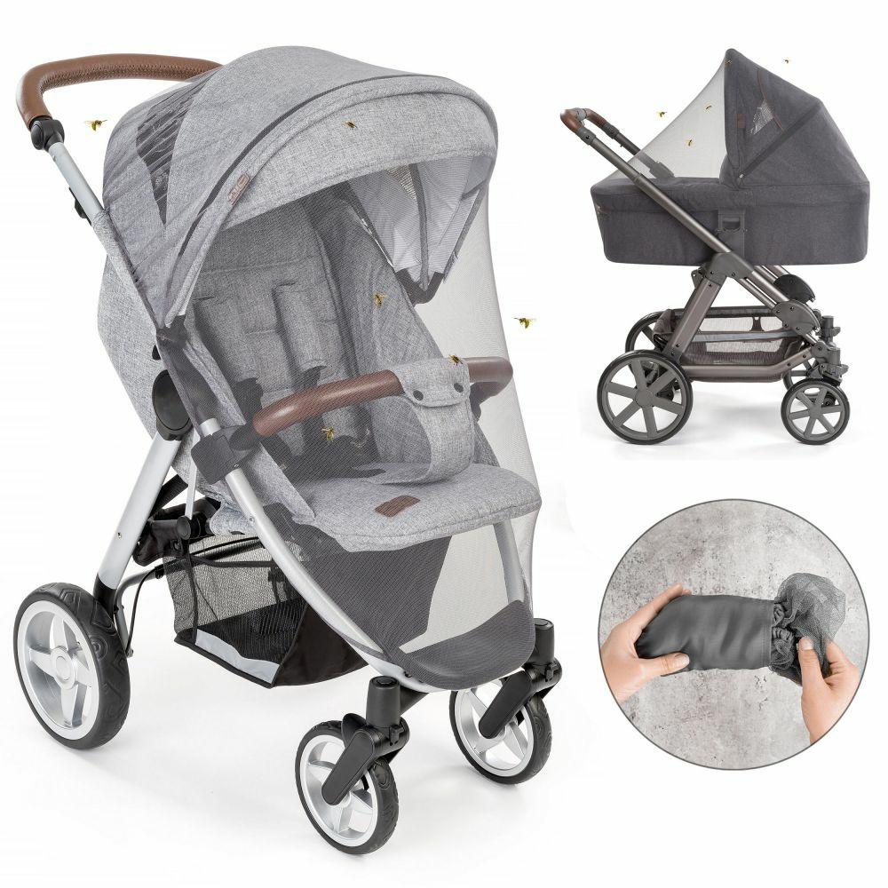 Kinderwagen |   Universal Insektenschutz / Mückennetz Für Kinderwagen, Buggy – Grau Kinderwagen Kinderwagen