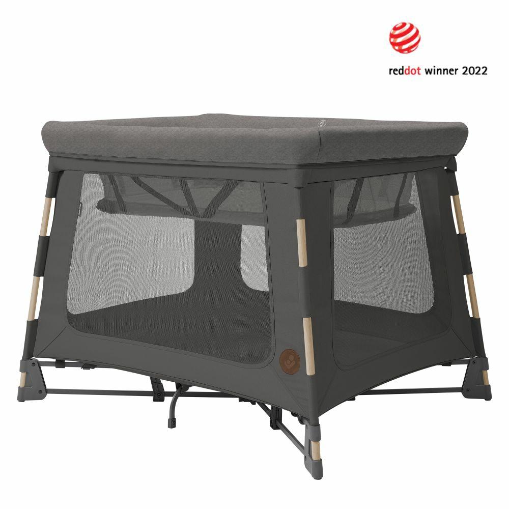 Reisebetten & Zubehör |   3-In-1 Reisebett Swift Reisebett, Beistellbett, Laufstall Mit Matratze & Tragetasche Nur 6,70 Kg Leicht – Beyound – Graphite Eco – Kollektion 2024 Reisebetten & Zubehör Reisebetten & Zubehör