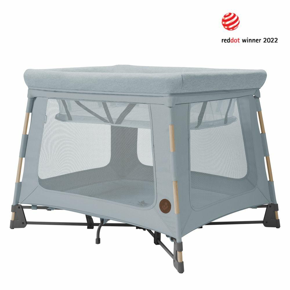 Reisebetten & Zubehör |   3-In-1 Reisebett Swift Reisebett, Beistellbett, Laufstall Mit Matratze & Tragetasche Nur 6,70 Kg Leicht – Beyound – Grey Eco – Kollektion 2024 Reisebetten & Zubehör Reisebetten & Zubehör