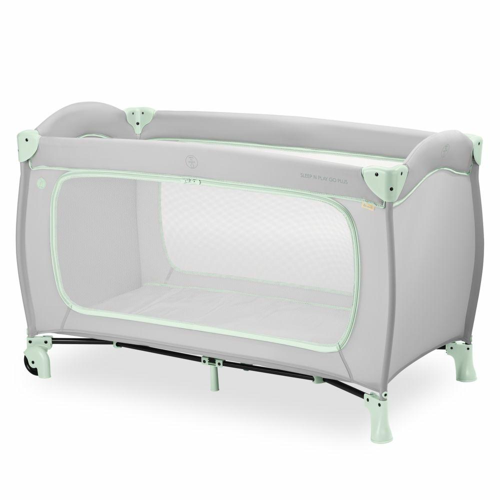 Reisebetten & Zubehör |   Reisebett Sleep N Play Go Plus (Mit Rollen Und Seitlichem Einstieg) – Dusty Mint Reisebetten & Zubehör Reisebetten & Zubehör