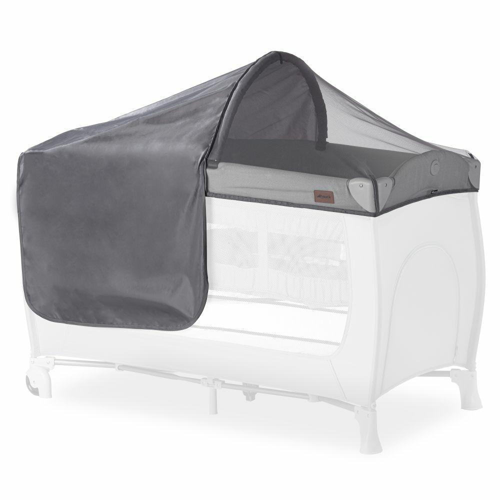 Reisebetten & Zubehör |   Sonnenschutz, Abdunklung & Moskitonetz Für Reisebetten – 3In1 Travel Bed Canopy – Grey Reisebetten & Zubehör Reisebetten & Zubehör